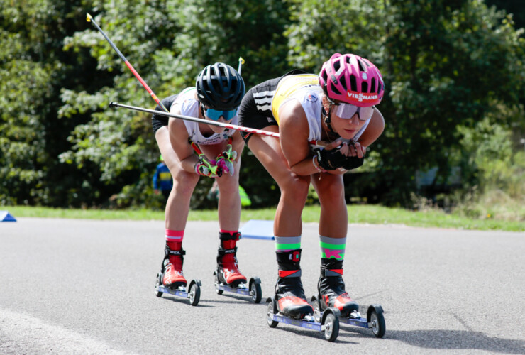 Ema Volavsek (SLO), Nathalie Armbruster (GER), (l-r)