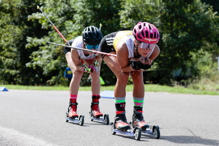 Ema Volavsek (SLO), Nathalie Armbruster (GER), (l-r)