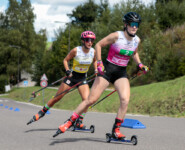 Nathalie Armbruster (GER), Ema Volavsek (SLO), (l-r)