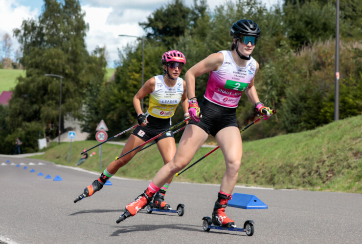 Nathalie Armbruster (GER), Ema Volavsek (SLO), (l-r)