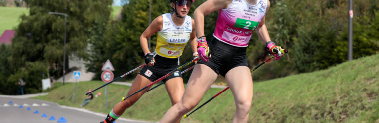 Nathalie Armbruster (GER), Ema Volavsek (SLO), (l-r)