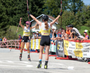 Nathalie Armbruster (GER), Jenny Nowak (GER), (l-r)