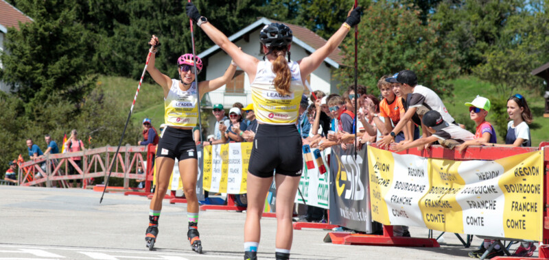Nathalie Armbruster (GER), Jenny Nowak (GER), (l-r)