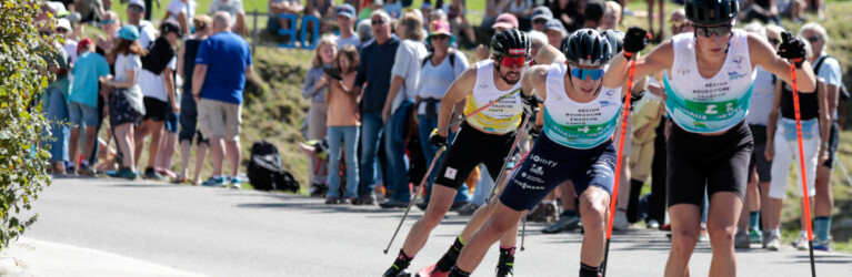 Johannes Rydzek (GER), Laurent Muhlethaler (FRA), Jiri Konvalinka (CZE), (l-r)