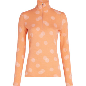 Icebreaker Damen 260 Vertex Falling Flakes Half Zip Longsleeve