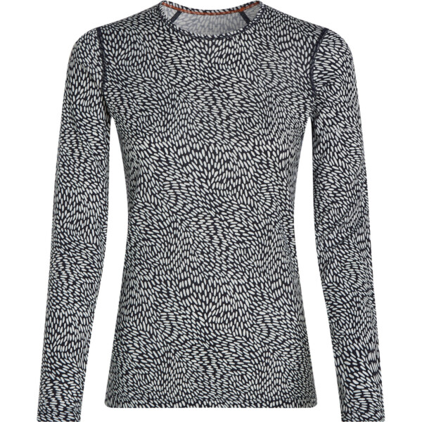 Icebreaker Damen Merino 200 Oasis Flock Forms Longsleeve