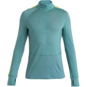 Icebreaker Herren 125 ZoneKnit Half Zip Longsleeve