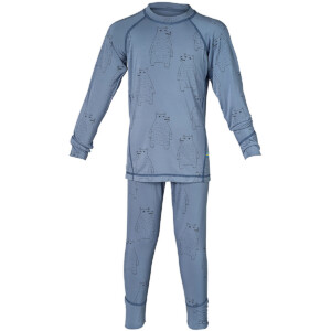 Isbjörn of Sweden Kinder Polarbear Baselayer Set