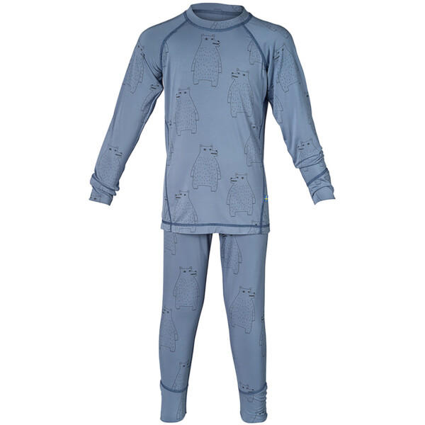 Isbjörn of Sweden Kinder Polarbear Baselayer Set