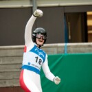 Florian Kolb (AUT) zeigte den weitesten Sprung des Wettkampfs mit 139,5 Metern.