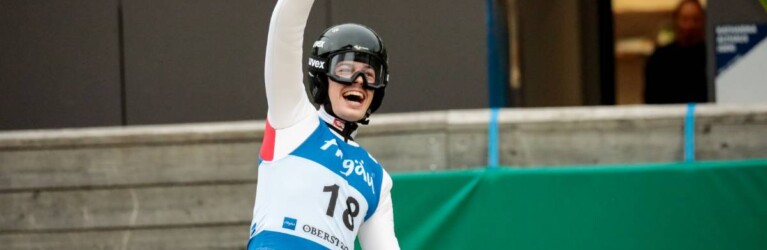 Florian Kolb (AUT) zeigte den weitesten Sprung des Wettkampfs mit 139,5 Metern.