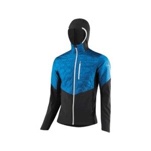 Löffler M Hooded Hybridjacket Bruce PL60 Herren (Blau 52)