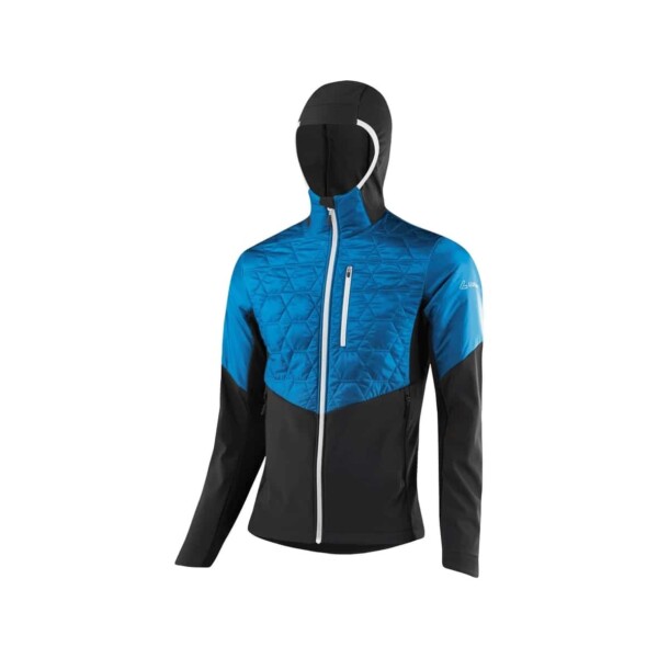 Löffler M Hooded Hybridjacket Bruce PL60 Herren (Blau 52)
