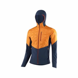 Löffler M Hooded Hybridjacket Bruce PL60 Herren (Gelb 48 Größe)