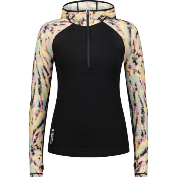 Mons Royale Damen Bella Merino Air-Con Hoodie Longsleeve