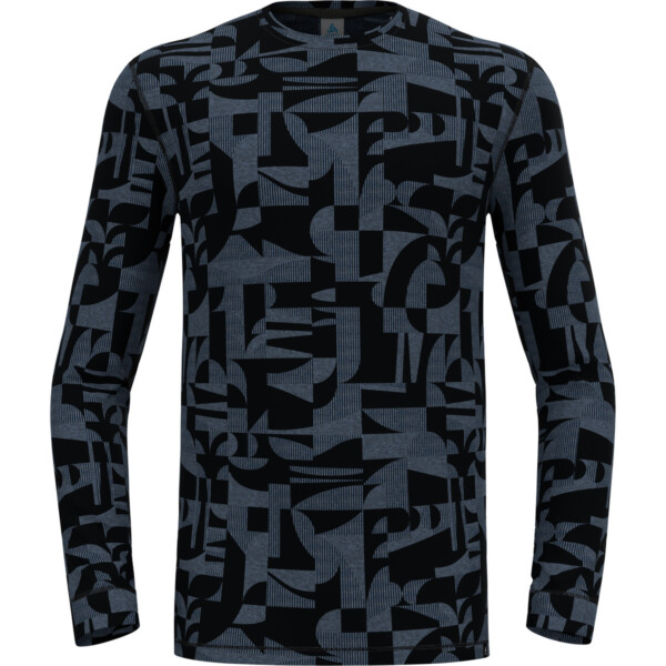 Odlo Herren Merino 200 Heritage Crew Neck Longsleeve