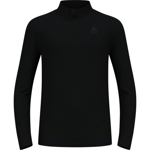 Odlo Herren Merino 200 Turtle Neck Zip Longsleeve