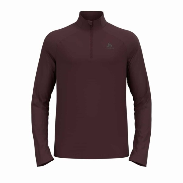 Odlo Midlayer 1/2 zip Essential Cer Herren Funktionsshirt (Dunkelrot XXL)