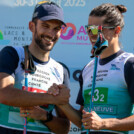 Die Sieger: Raffaele Buzzi (ITA), Samuel Costa (ITA), (l-r)