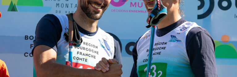 Die Sieger: Raffaele Buzzi (ITA), Samuel Costa (ITA), (l-r)