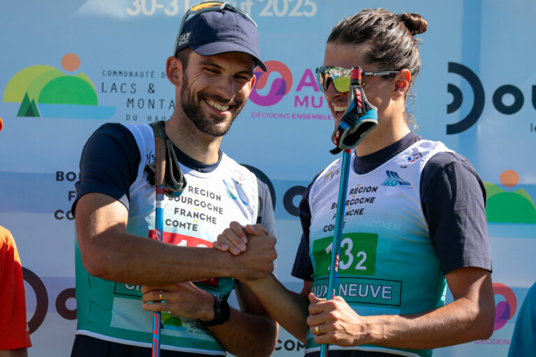 Die Sieger: Raffaele Buzzi (ITA), Samuel Costa (ITA), (l-r)