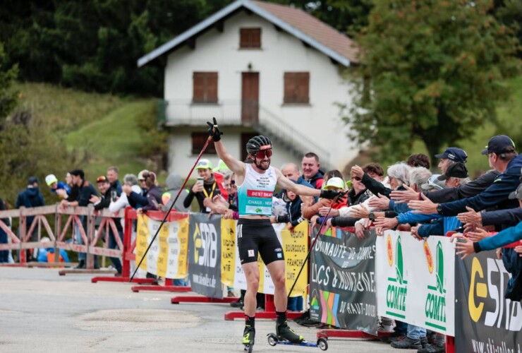 Johannes Rydzek (GER) gewinnt in Chaux-Neuve.