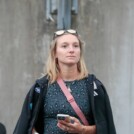 Prominente Zuschauerin: Skispringerin Katharina Schmid (GER)