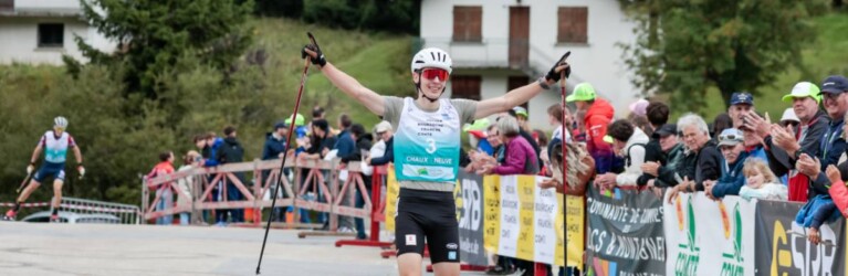 Richard Stenzel (GER) kombiniert sich erstmals in einem Grand Prix aufs Podest.