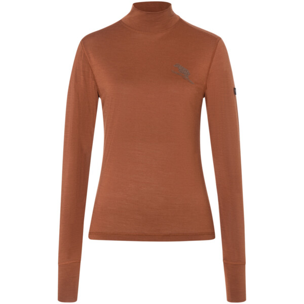 Super.Natural Damen Tundra 175 Turtleneck Flear Longsleeve