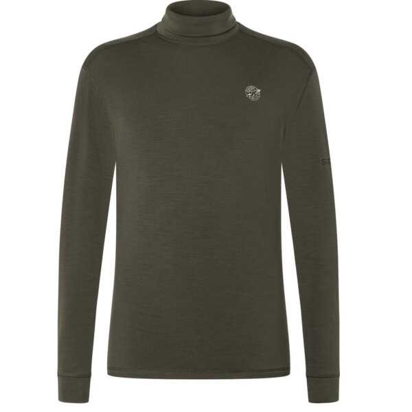 Super.Natural Herren Space260 Turtle Neck Longsleeve