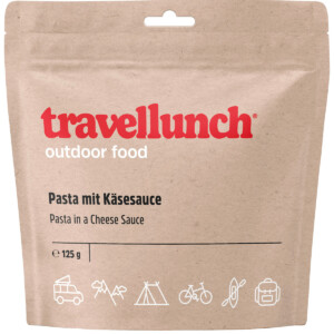 Travellunch Pasta mit Käsesauce