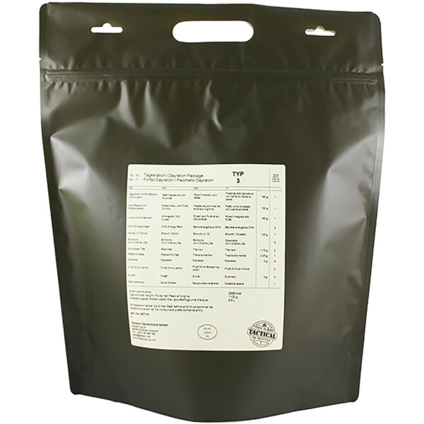 Trek'n Eat Day Ration Pack Typ 3 Tactical Line