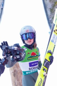 Gyda Westvold Hansen (NOR) war vier Jahre in Folge die beste Springerin der Nordischen Kombination.