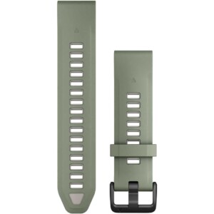Garmin QuickFit 20mm Silikon Armband (Grau one size Größe) Sportuhren