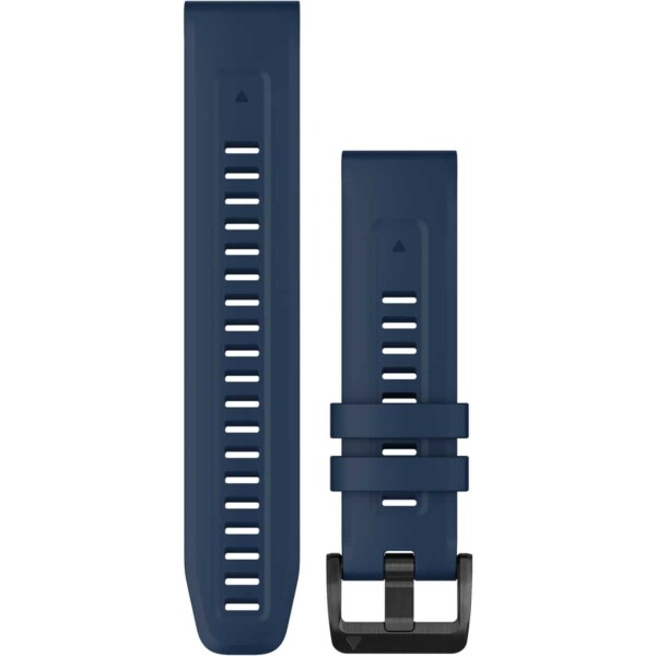 Garmin Quickfit 22 mm Silikon Armband (Blau one size Größe) Sportuhren