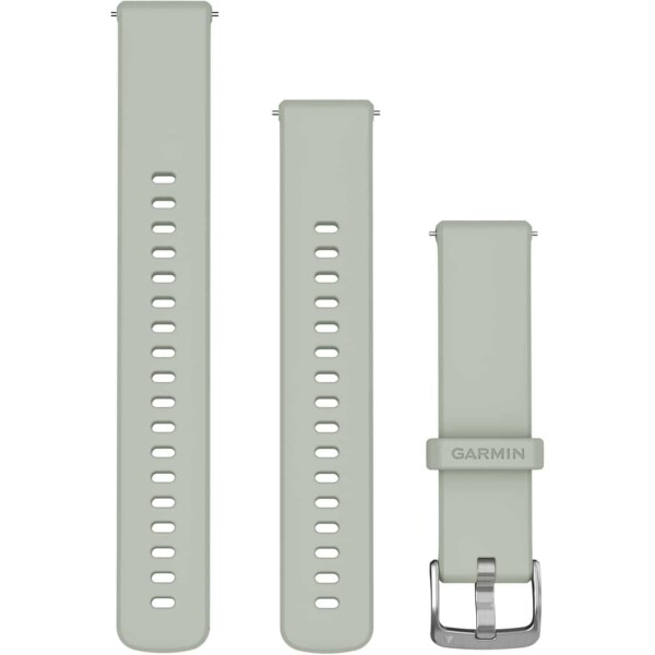 Garmin Schnellwechsel 18 mm Armband (Grau one size Größe) Sportuhren