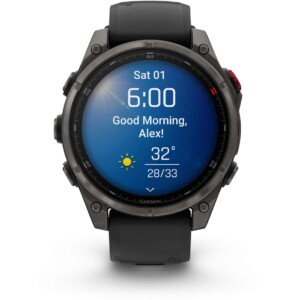 Garmin fenix 8 PRO - 47 mm AMOLED Sapphire Sportuhr Unisex (Schwarz one size) Sportuhren