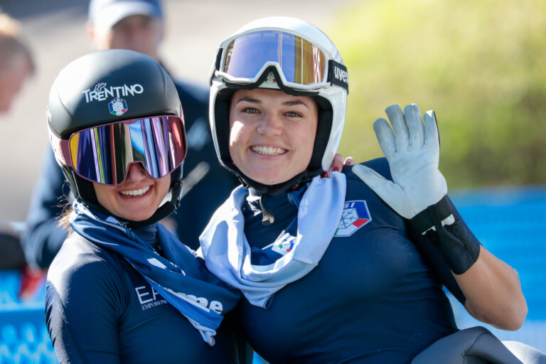 Veronica Gianmoena (ITA), Daniela Dejori (ITA), (l-r)