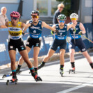 Nathalie Armbruster (GER), Jenny Nowak (GER), Haruka Kasai (JPN), Claudia Purker (AUT), (l-r)
