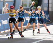 Nathalie Armbruster (GER), Jenny Nowak (GER), Haruka Kasai (JPN), Claudia Purker (AUT), (l-r)