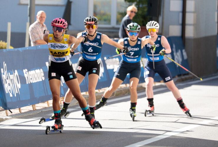 Nathalie Armbruster (GER), Jenny Nowak (GER), Haruka Kasai (JPN), Claudia Purker (AUT), (l-r)