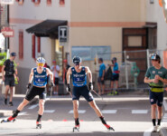 Einar Luraas Oftebro (NOR I), Paul Walcher (AUT II), (l-r)