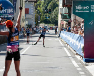 Nathalie Armbruster (GER I), Stefan Rettenegger (AUT I), Johannes Rydzek (GER I), (l-r)
