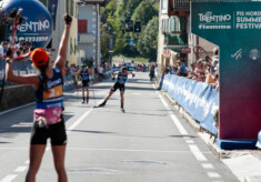 Nathalie Armbruster (GER I), Stefan Rettenegger (AUT I), Johannes Rydzek (GER I), (l-r)