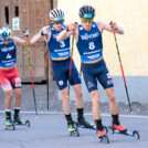 Johannes Lamparter (AUT), Thomas Rettenegger (AUT), Stefan Rettenegger (AUT), (l-r)