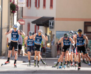 Einar Luraas Oftebro (NOR), Laurent Muhlethaler (FRA), Ilkka Herola (FIN), Wendelin Thannheimer (GER), David Mach (GER), (l-r)