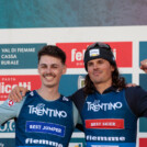 Bester Springer und bester Läufer: Florian Kolb (AUT), Samuel Costa (ITA), (l-r)