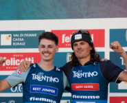 Bester Springer und bester Läufer: Florian Kolb (AUT), Samuel Costa (ITA), (l-r)