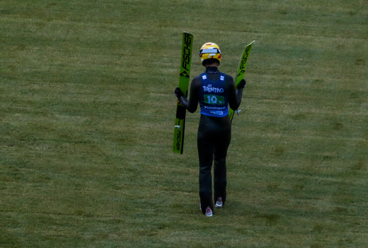 Herman Happonen (FIN) blieb glücklicherweise unverletzt.