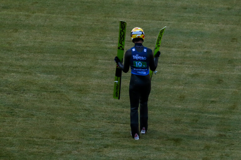 Herman Happonen (FIN) blieb glücklicherweise unverletzt.